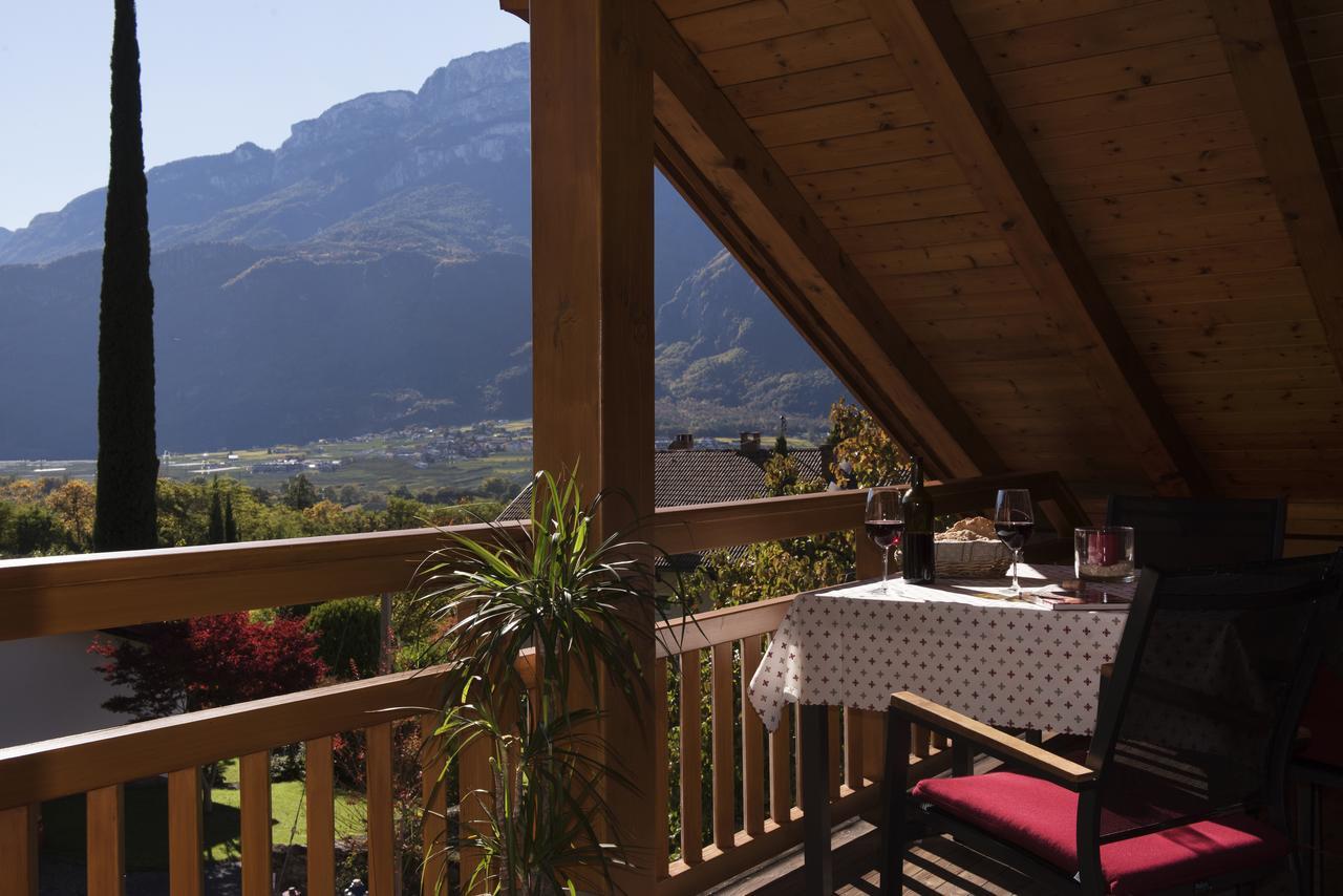 Ferienwohnung Biobauernhof Rosengartner Terlan Exterior foto