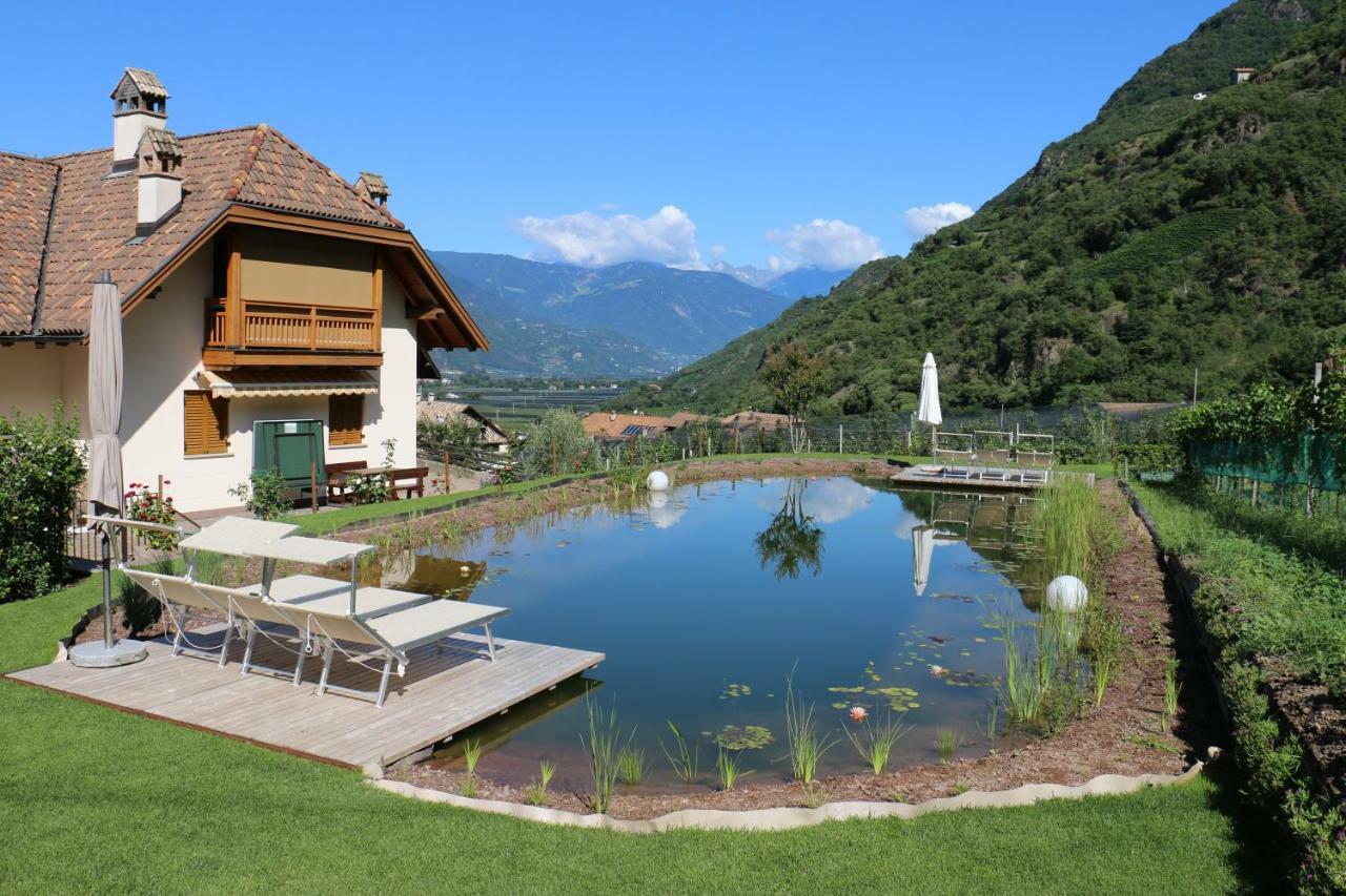 Ferienwohnung Biobauernhof Rosengartner Terlan Exterior foto